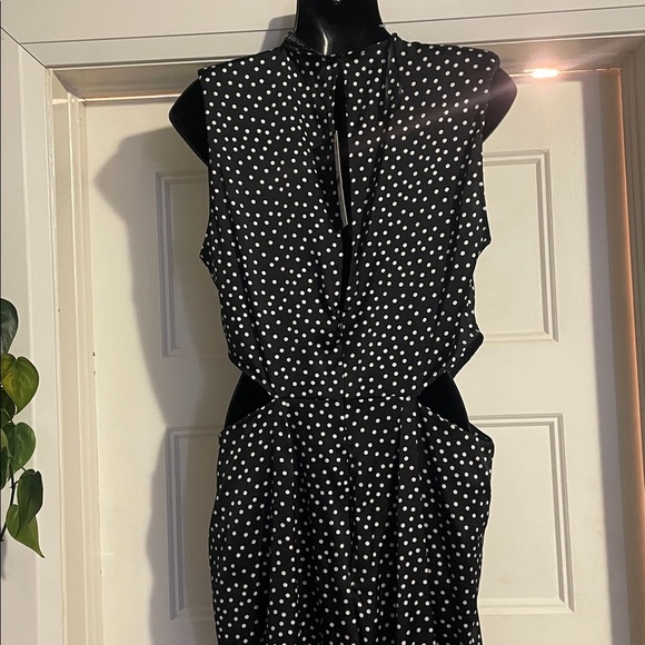 Zara Black and White Patterned Jumpsuit new with tags - Picture 6 of 8
